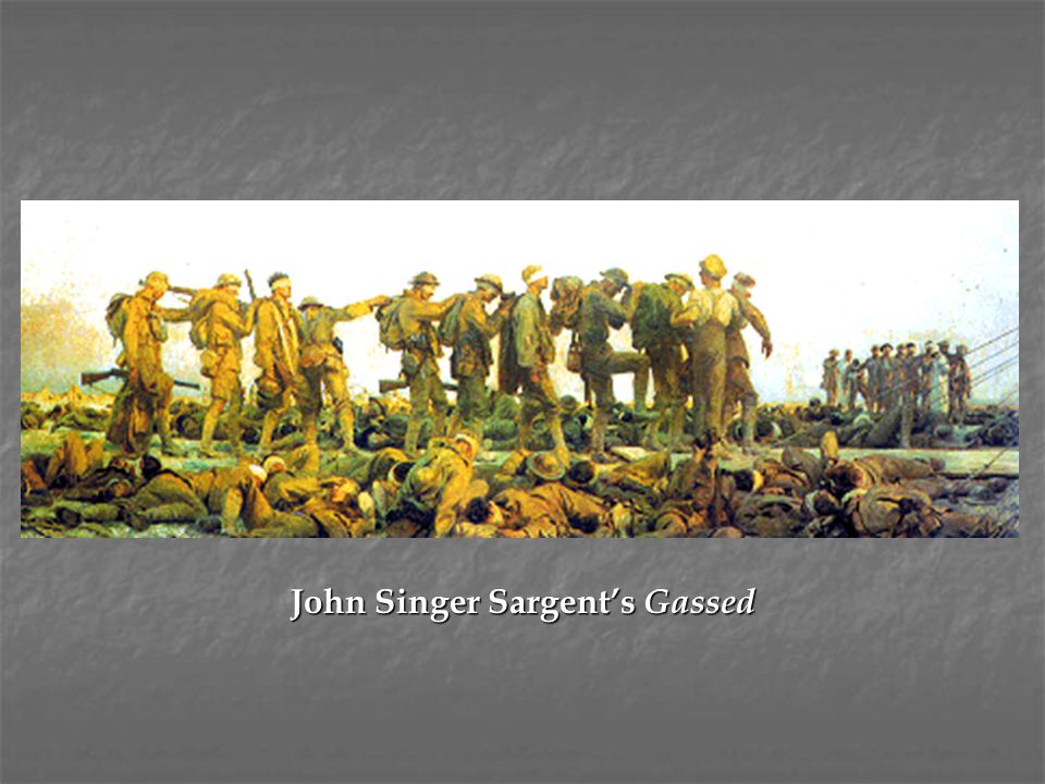 John Singer Sargent’s Gassed