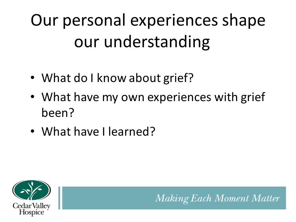 Understanding Grief Loss Ppt Video Online Download