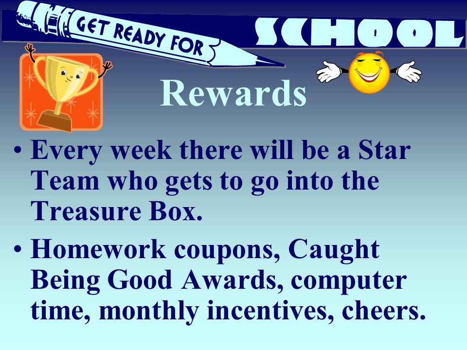Rewards Every week there will be a Star Team who gets to go into the Treasure Box.