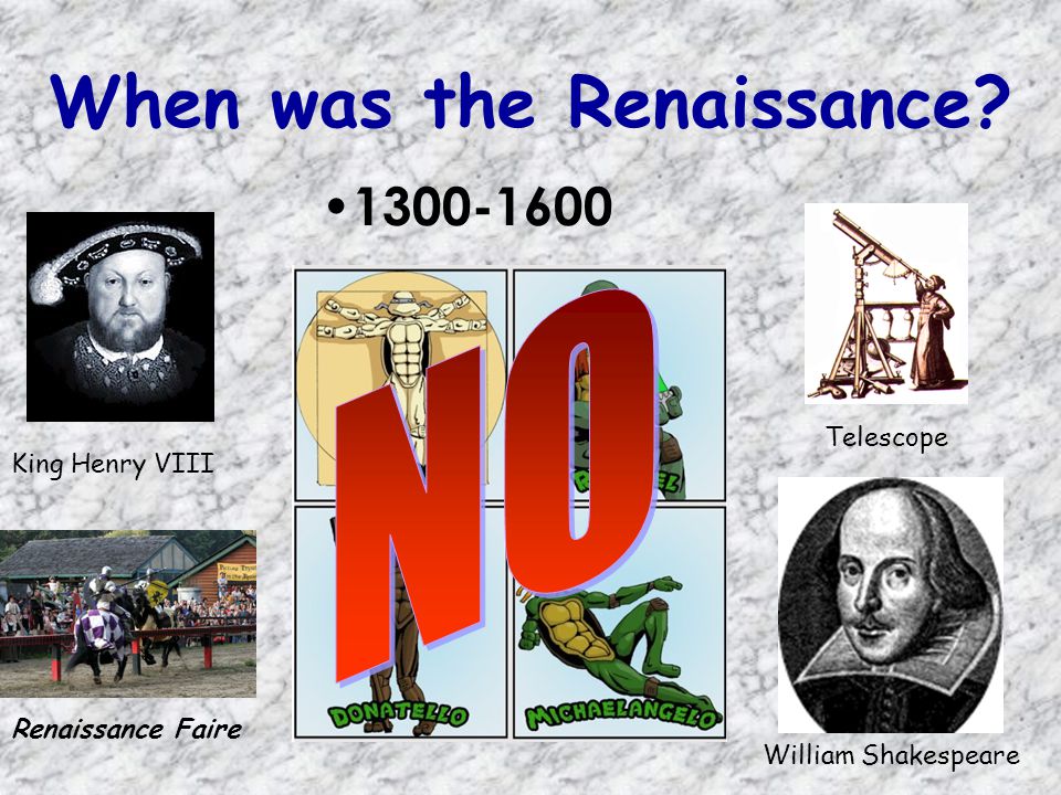 When was the Renaissance