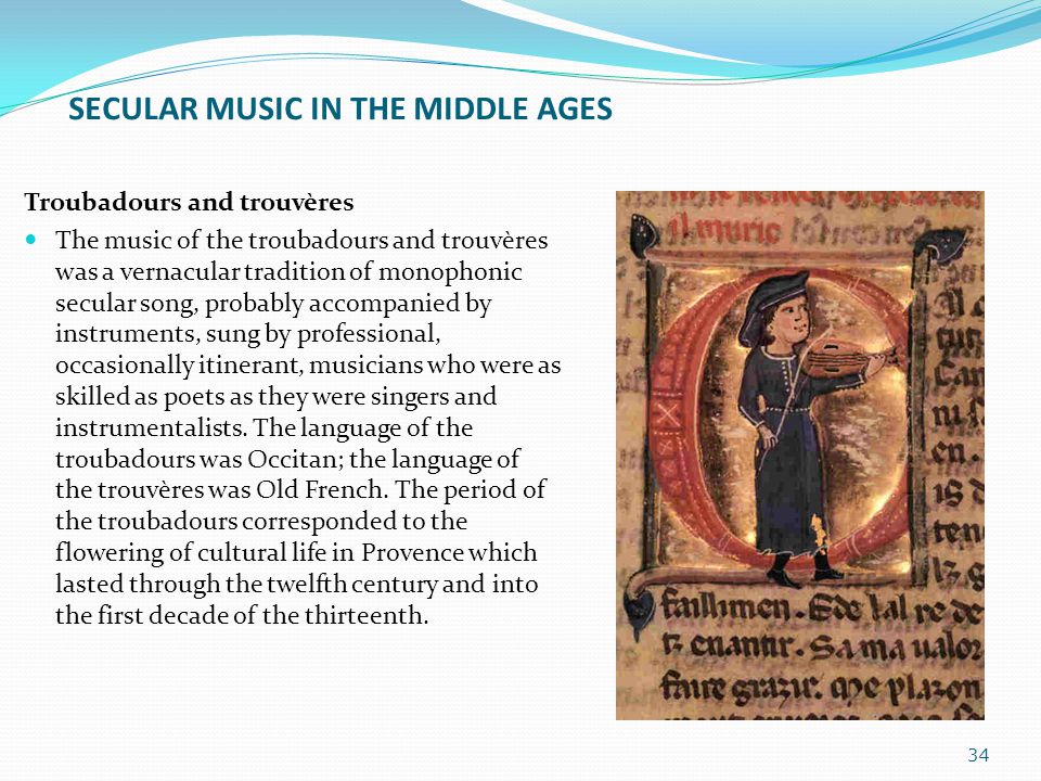 middle ages music period