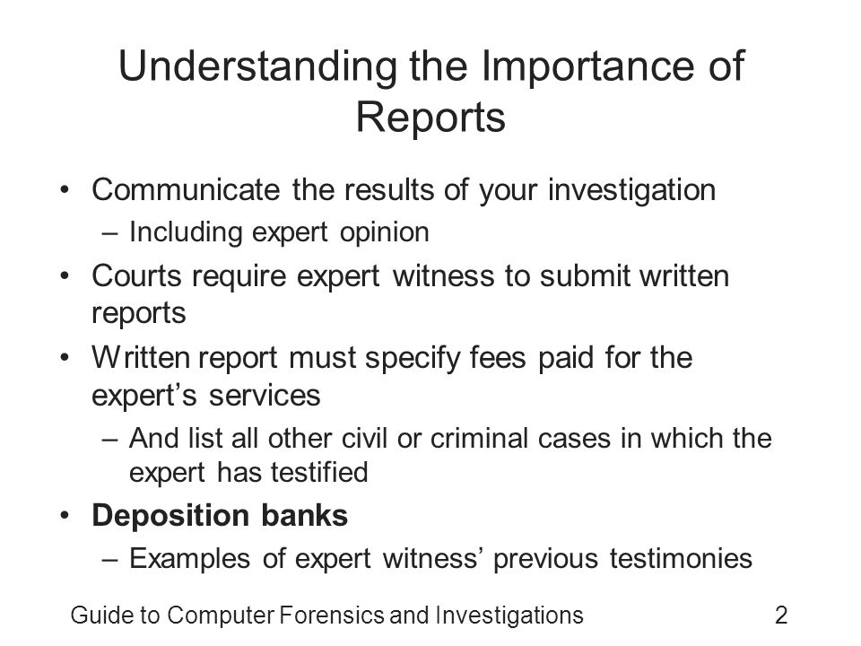 Understanding the Importance of Reports