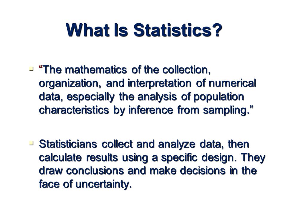 Statistics in Math: Definition, Types, and Importance