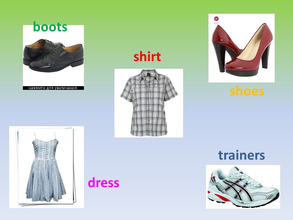 boots shirt shoes trainers dress
