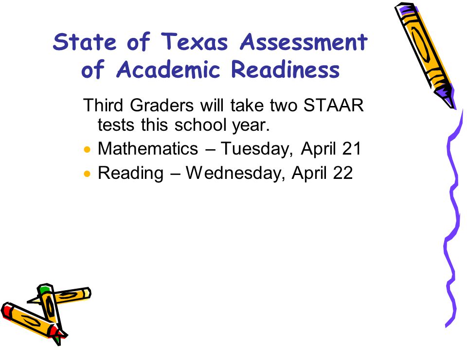 State of Texas Assessment of Academic Readiness