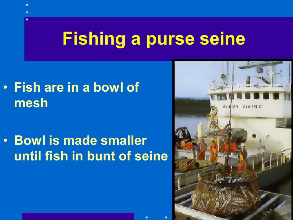 Classification of Fishery Vessel types