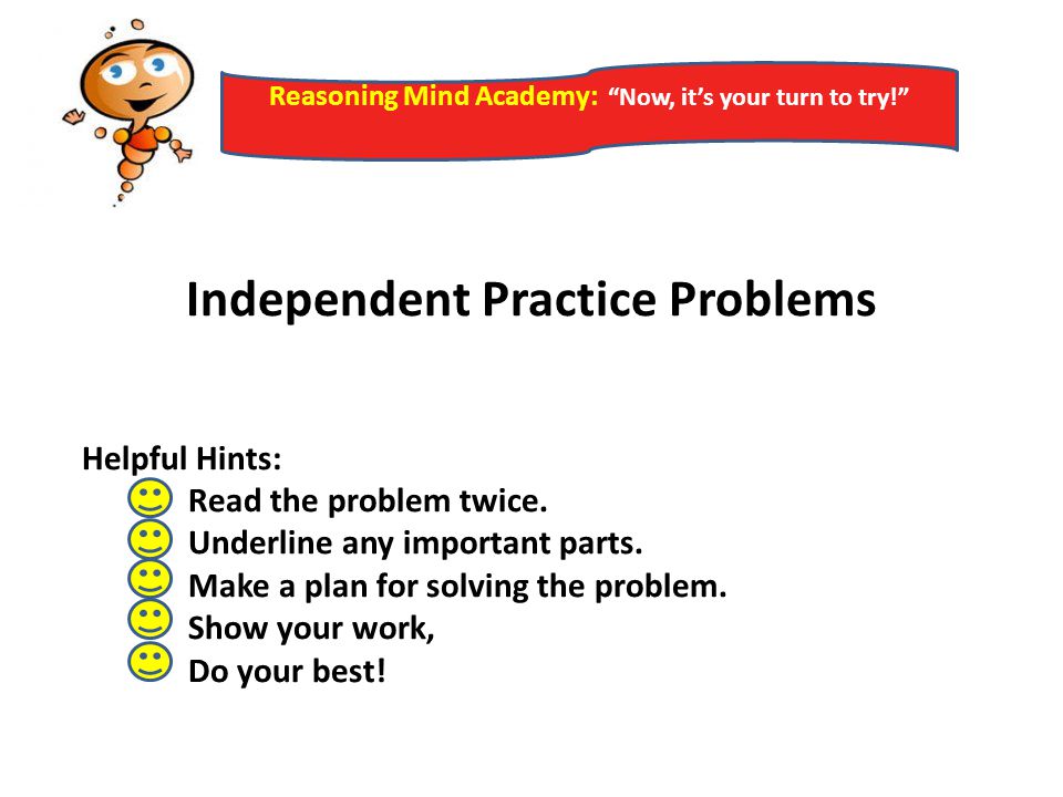 Independent Practice Problems