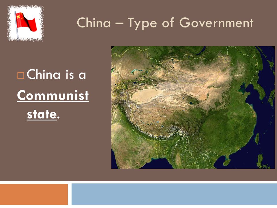 China – Type of Government