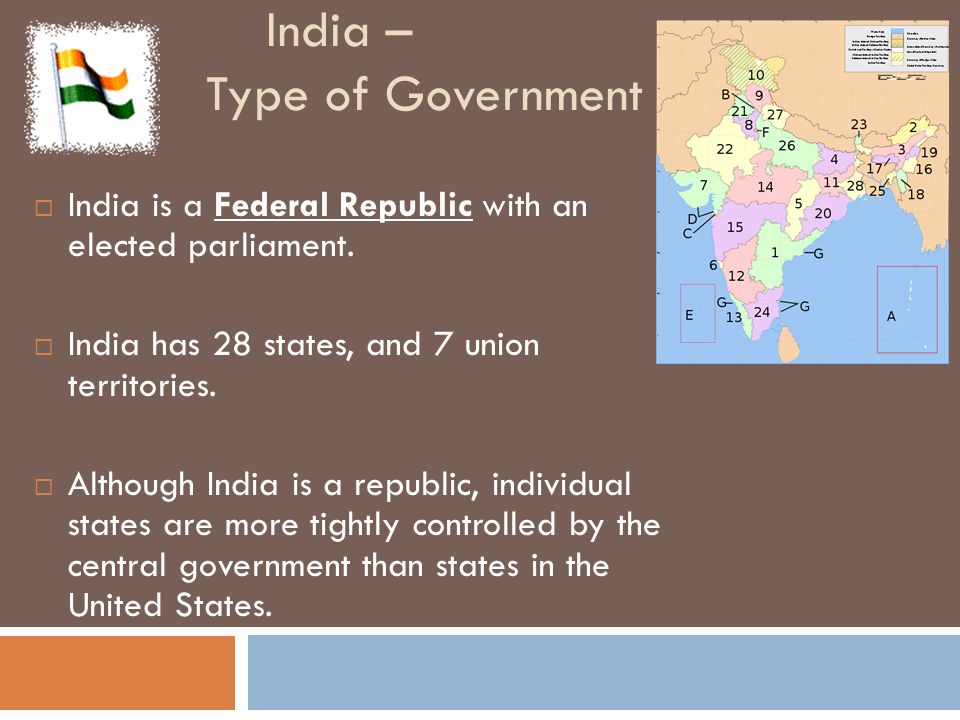 India – Type of Government