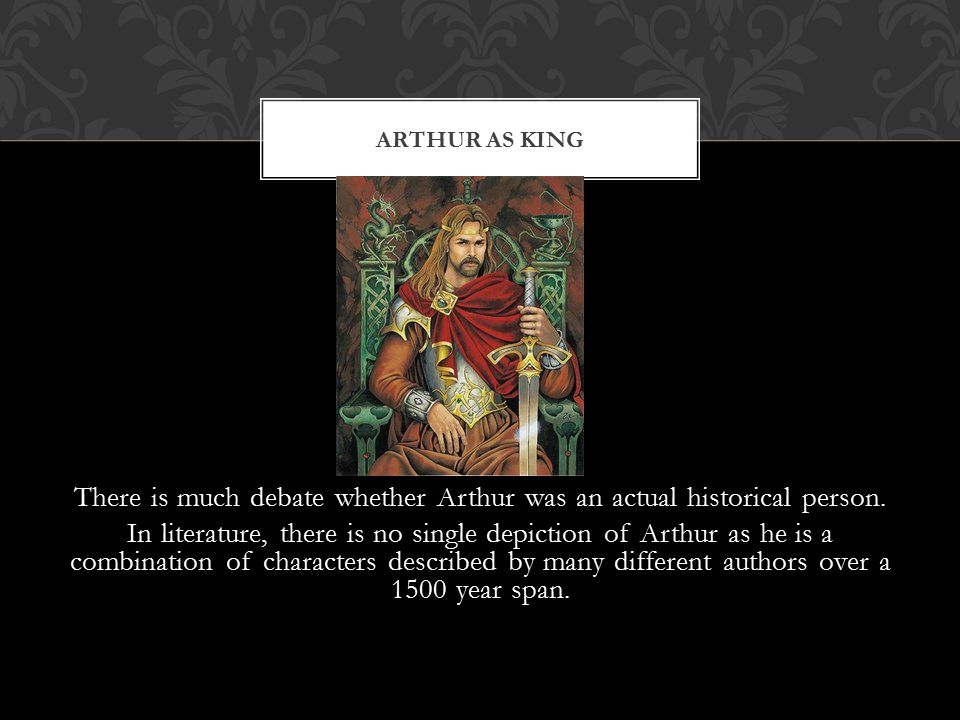 Arthur as king