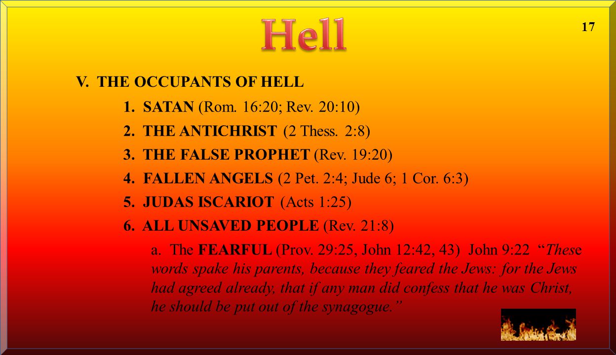 Hell 1 Sheol To Have A Correct View Of Hell It S Necessary To Understand The Underworld Sheol Is A Hebrew Word Found 65 Times In The Old Testament Ppt Video Online Download
