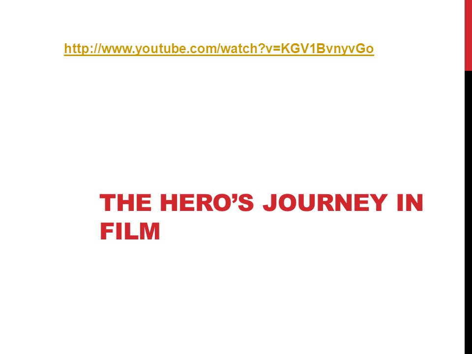 The Hero’s Journey in Film