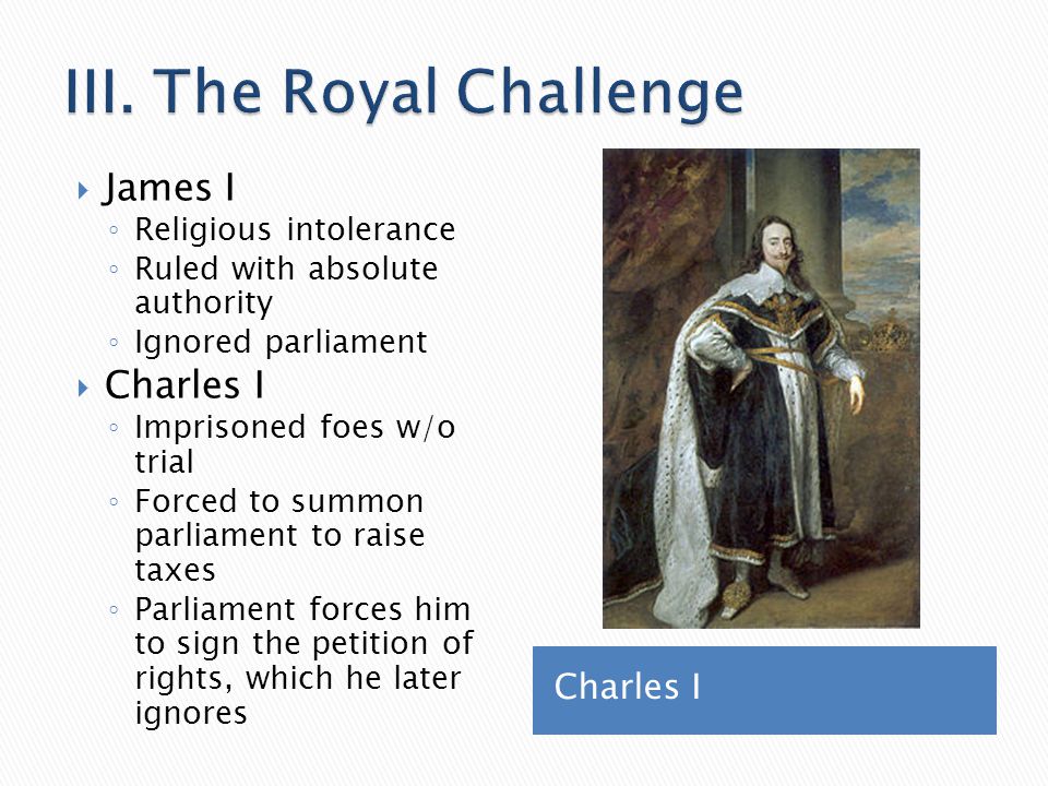 III. The Royal Challenge