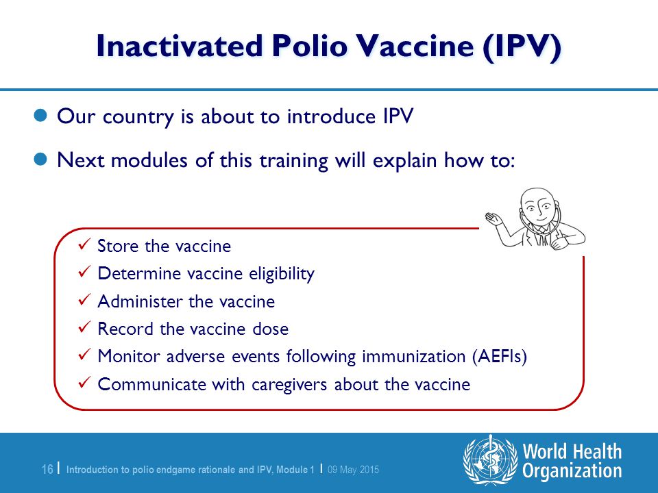Module 1 Introduction to the polio endgame rationale and IPV vaccine - ppt  video online download