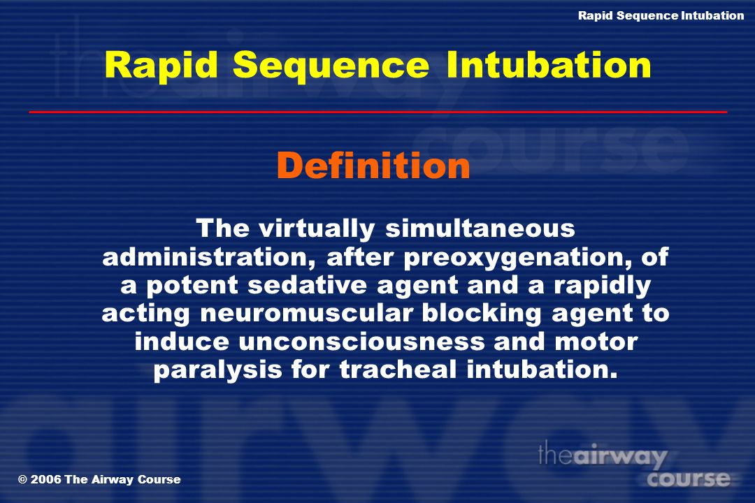 Intubate meaning
