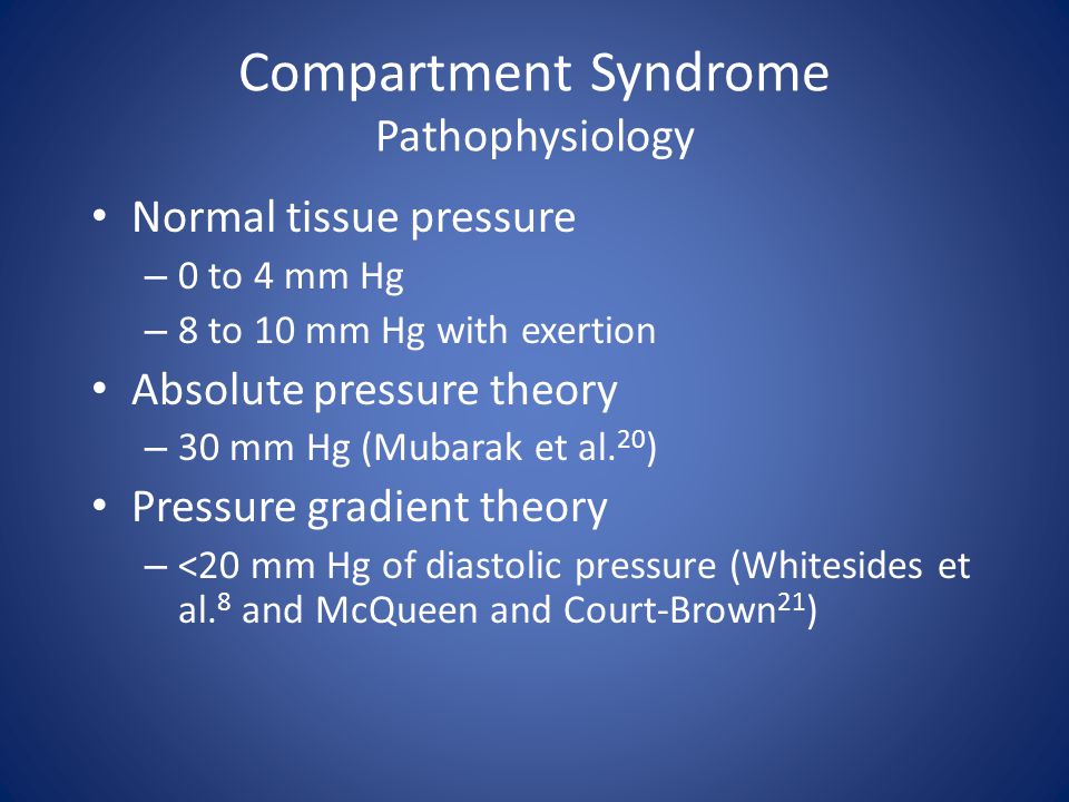 Is delta pressure accurate for compartment syndrome? - County EM