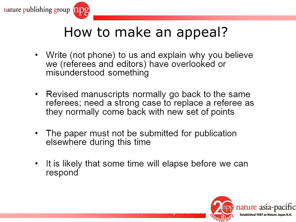 Giv rettigheder Bevis Forsendelse How to get your papers published in Nature journals - ppt video online  download