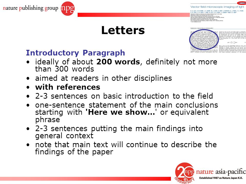 How To Get Your Papers Published In Nature Journals Ppt Video Online Download