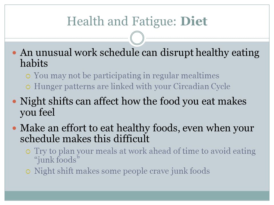 Diet Chart For Night Shift Employees