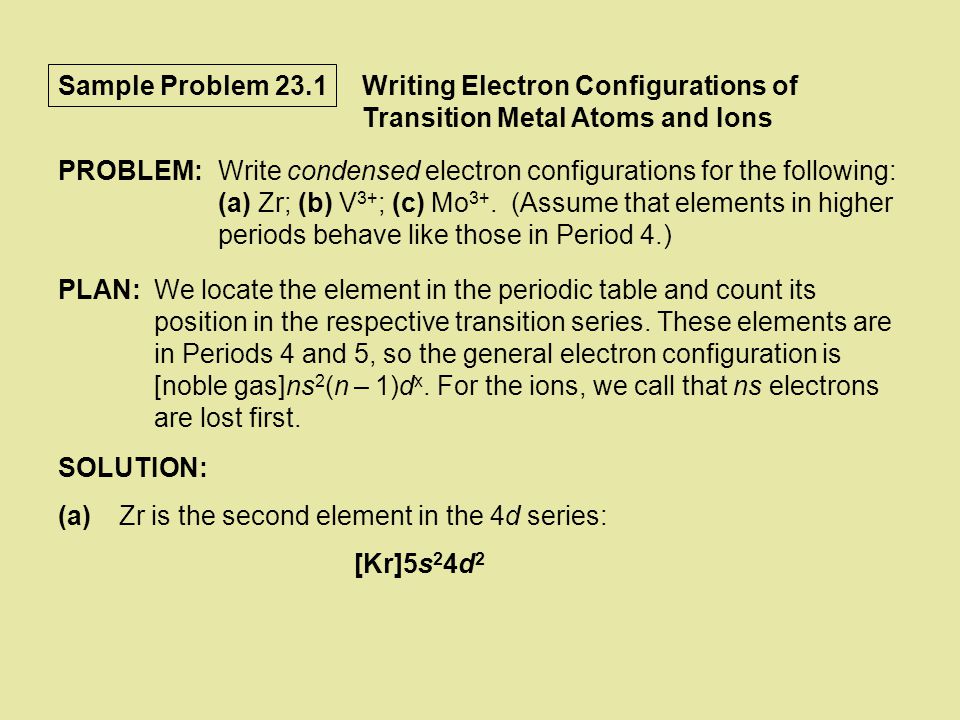 Ch 23 Transition Elements And Their Coordination Compounds Ppt Download