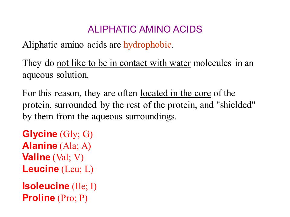 hydrophobic amino acids in aqueous solutions hydrophobic amino acids in aqueous solutions