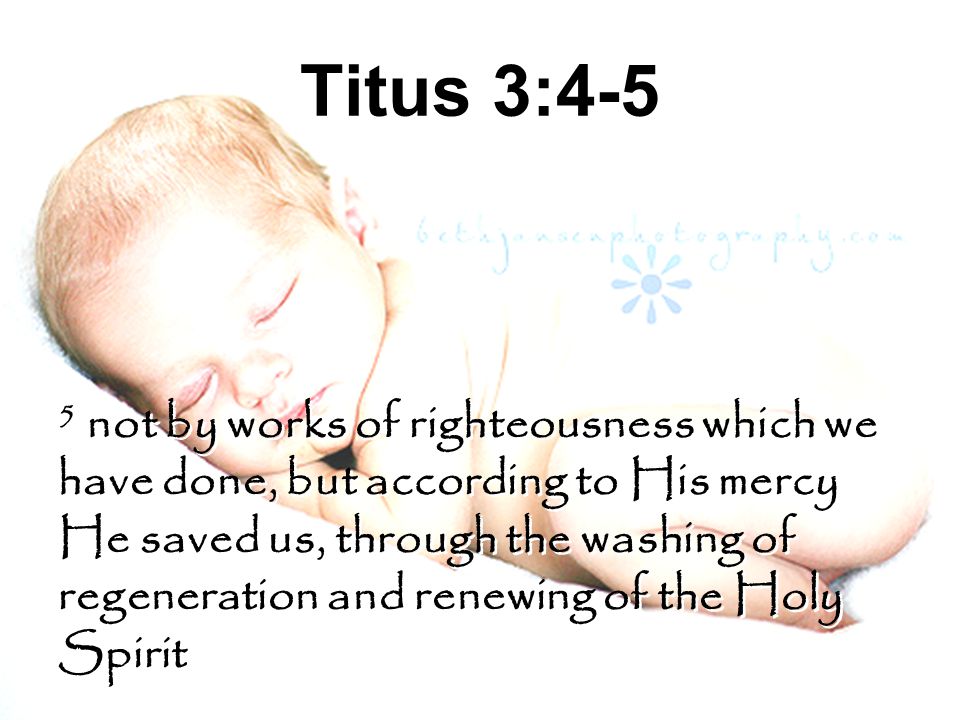 Titus 3:4-5