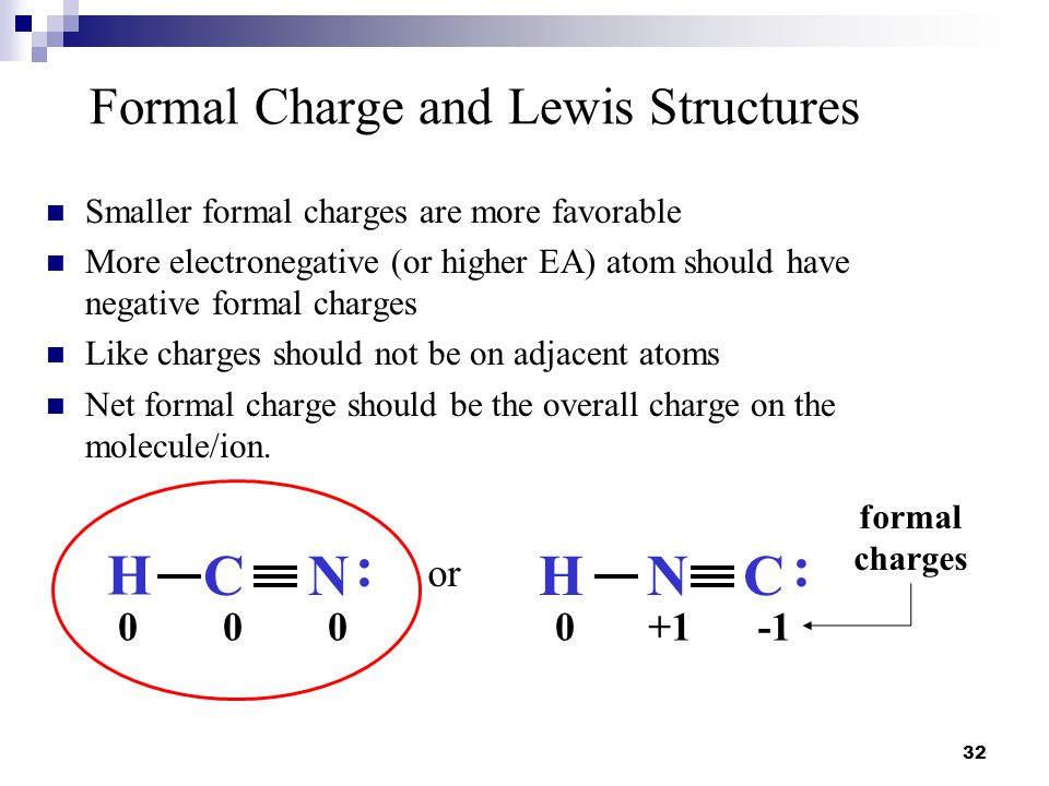 Formal Charge and Lewis Structures.