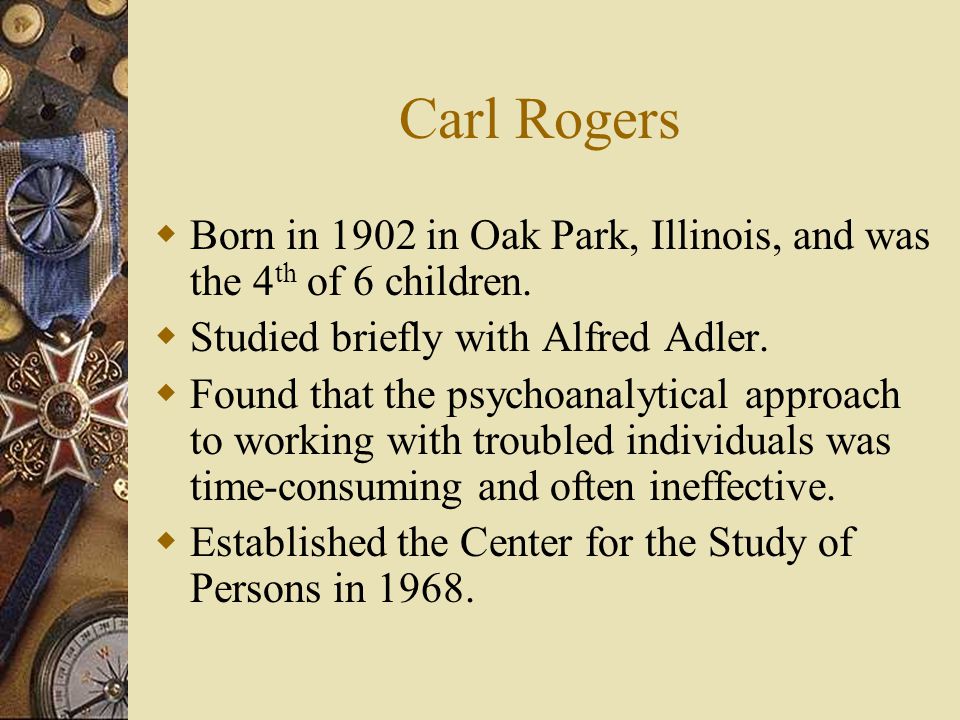 carl rogers case study