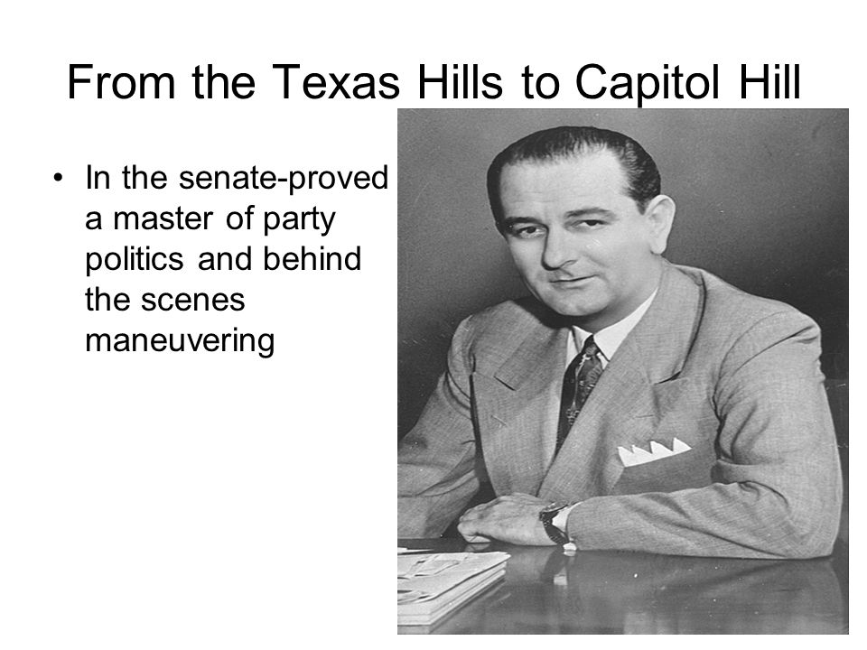 From the Texas Hills to Capitol Hill