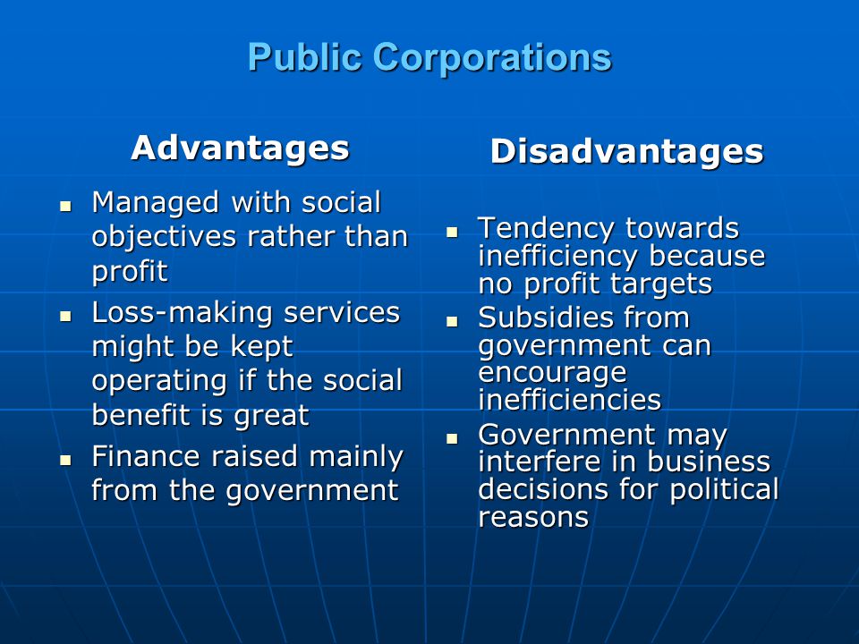 what is public corporation