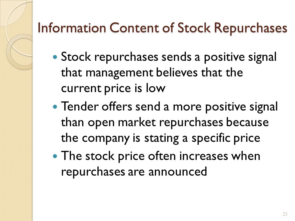 Stock Dividends Pay additional shares of stock instead of cash