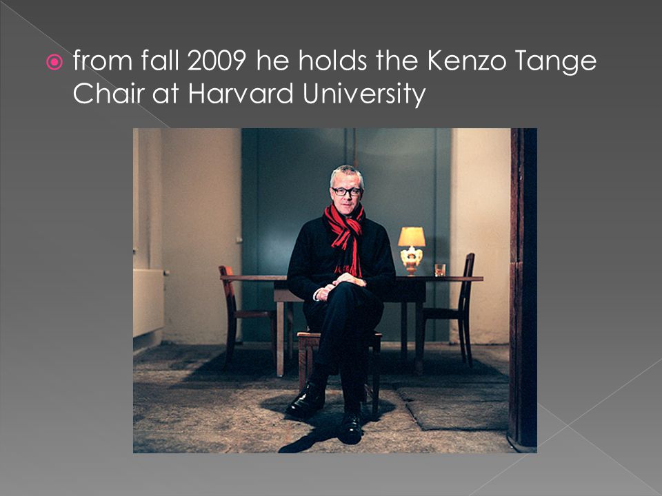 Kenzo Tange Chair Harvard Home Decorating Ideas Interior Design