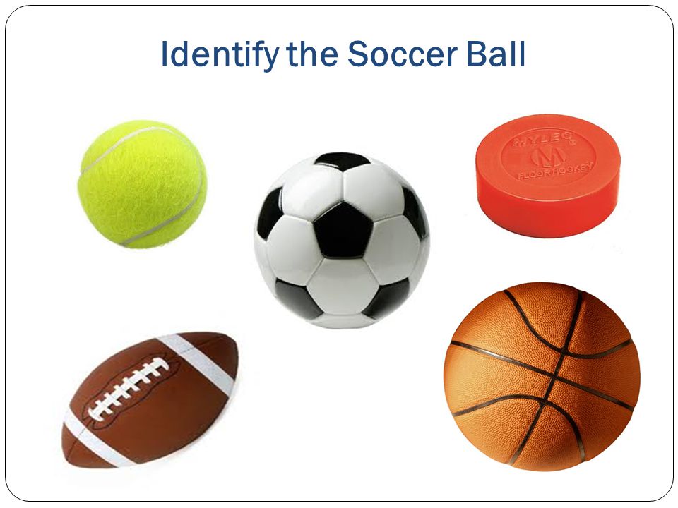 Identify the Soccer Ball