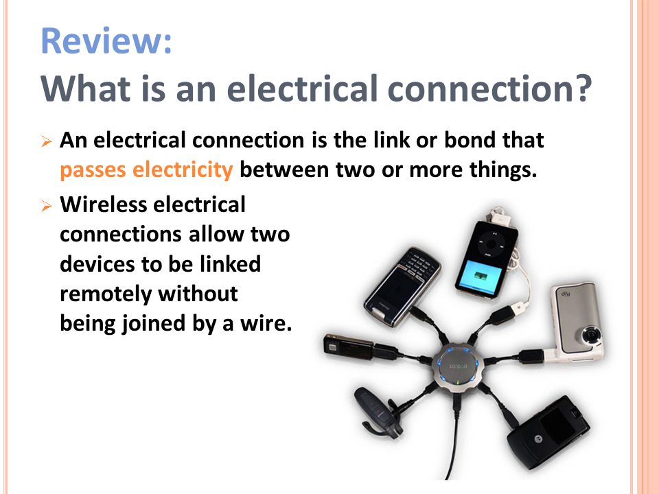 Review: What is an electrical connection