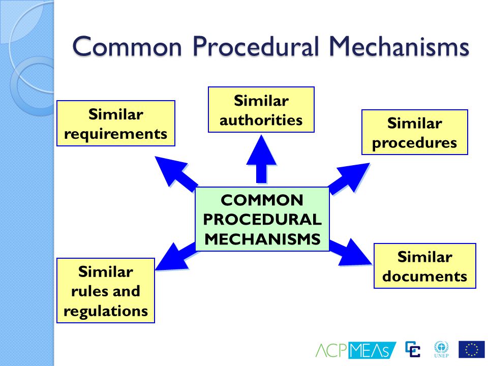 Common Procedural Mechanisms
