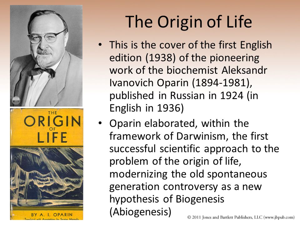 Chapter 3 The Origin of Molecules and the Nature of Life - ppt video online download