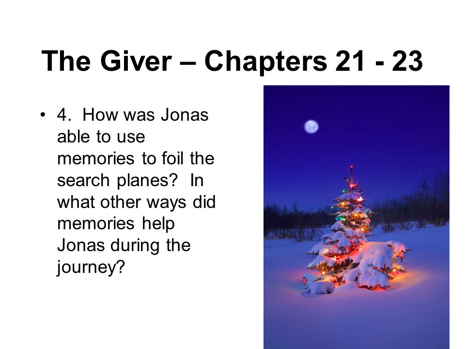The Giver – Chapters