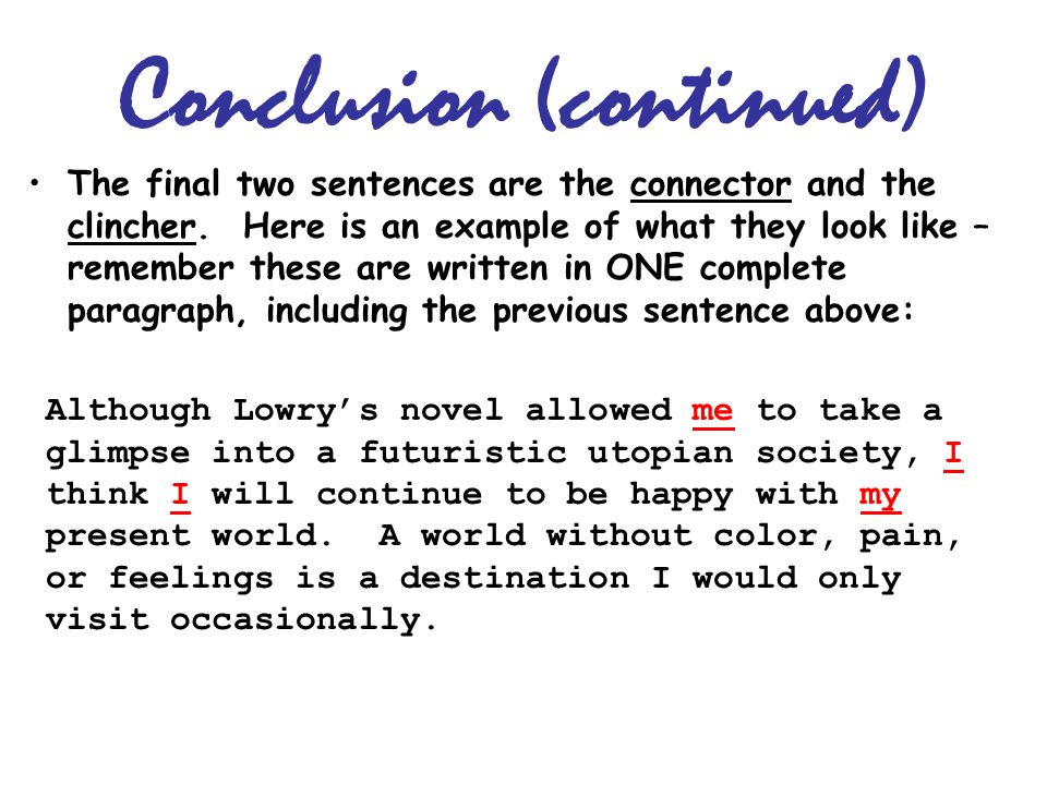Conclusion (continued)