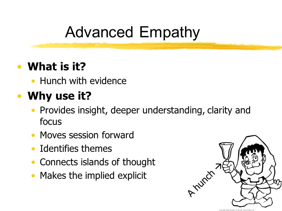 advanced empathy in counselling