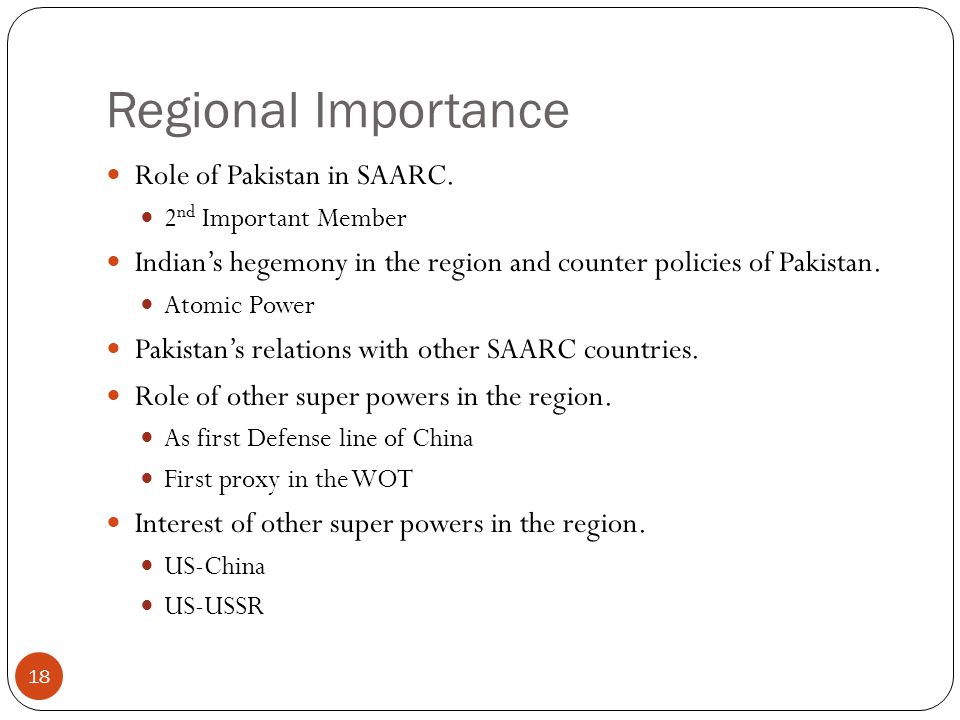 geopolitical and strategic importance of pakistan