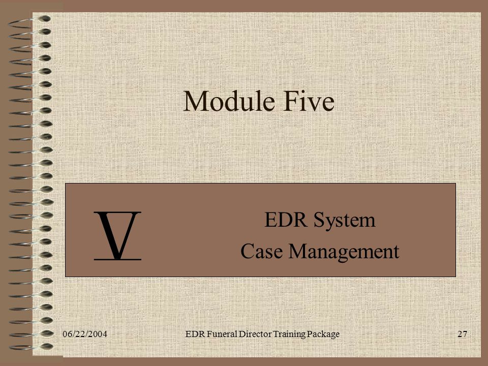 EDR System Case Management