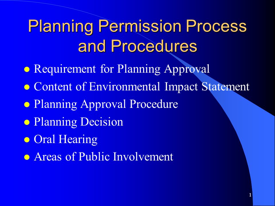 Permissions process