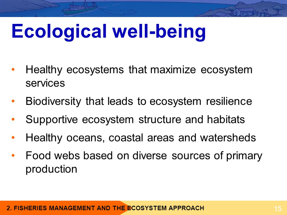 Ecological well-being