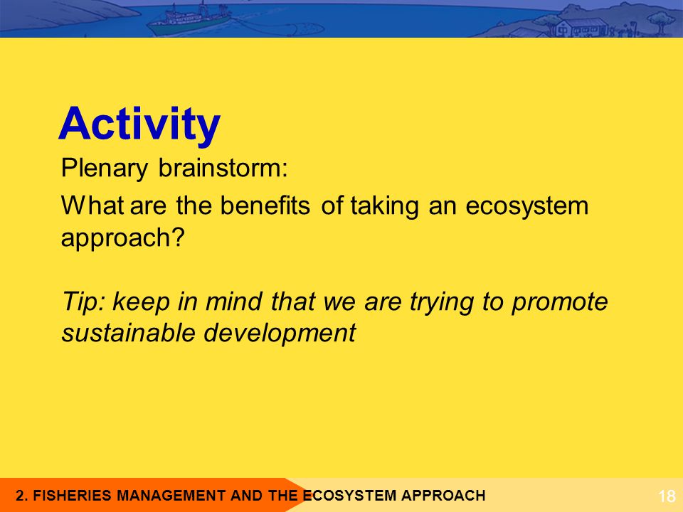 Activity Plenary brainstorm: