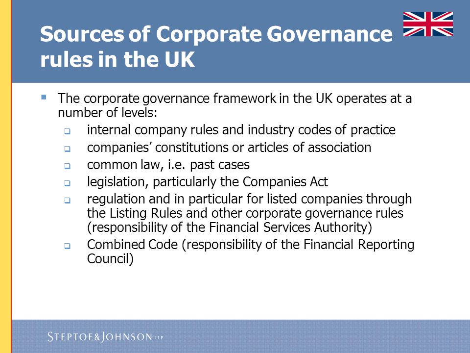 Companies Act 2006 Directors’ fiduciary and other duties have been codified in sections Companies Act
