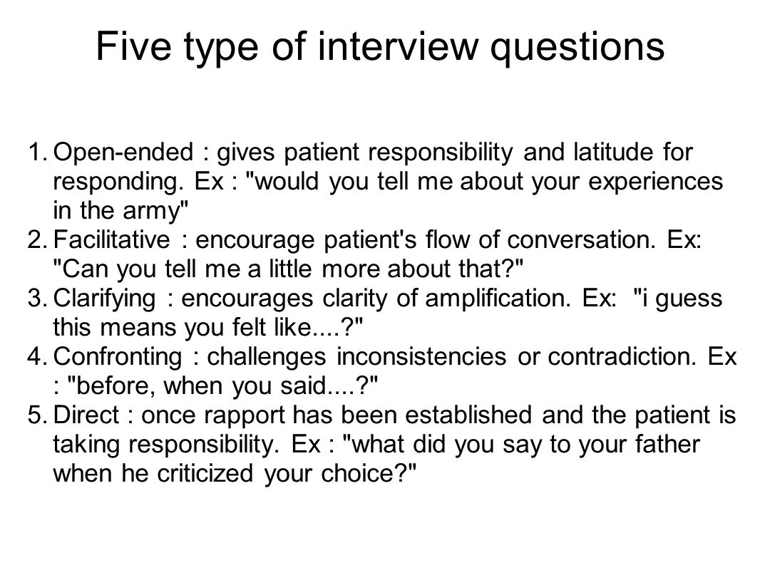 Clinical Assessment I The Assessment Interview Ppt Video Online Download