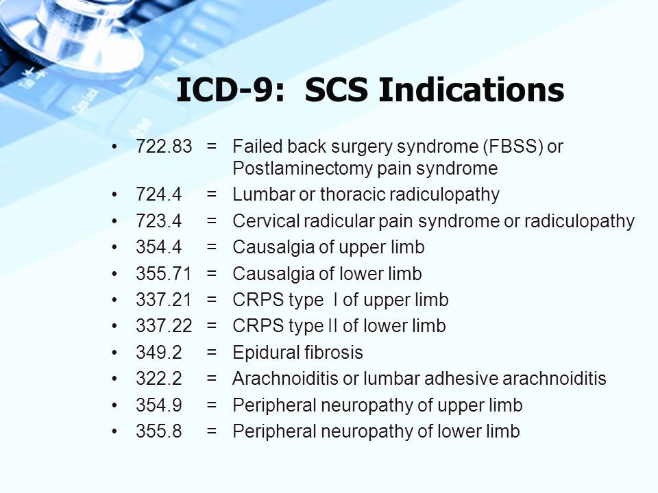 Scs Indications Contraindications Medical Necessity Ppt Video Online Download