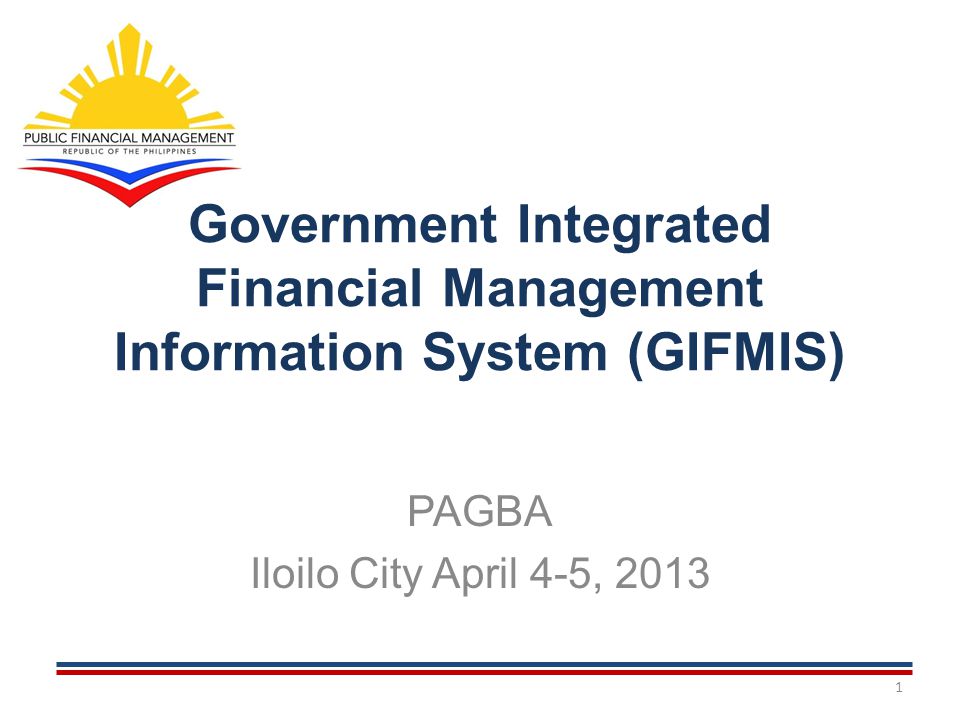 What Is Government Integrated Financial Management Information System