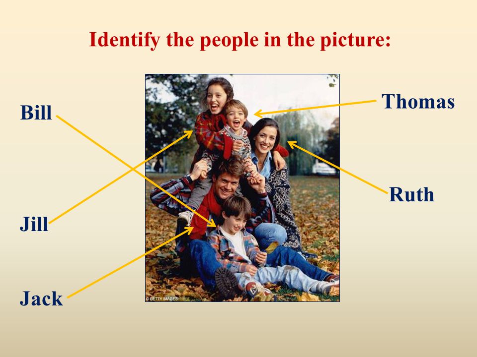 Identify the people in the picture: