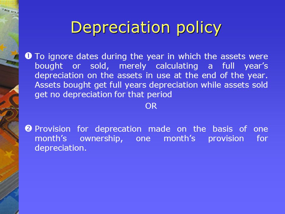 Accounting for Fixed Assets and Depreciation - ppt download